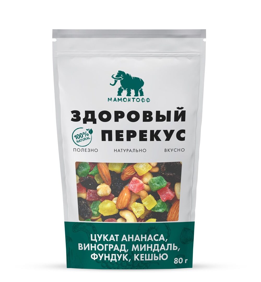 Смесь орехов с цукатами